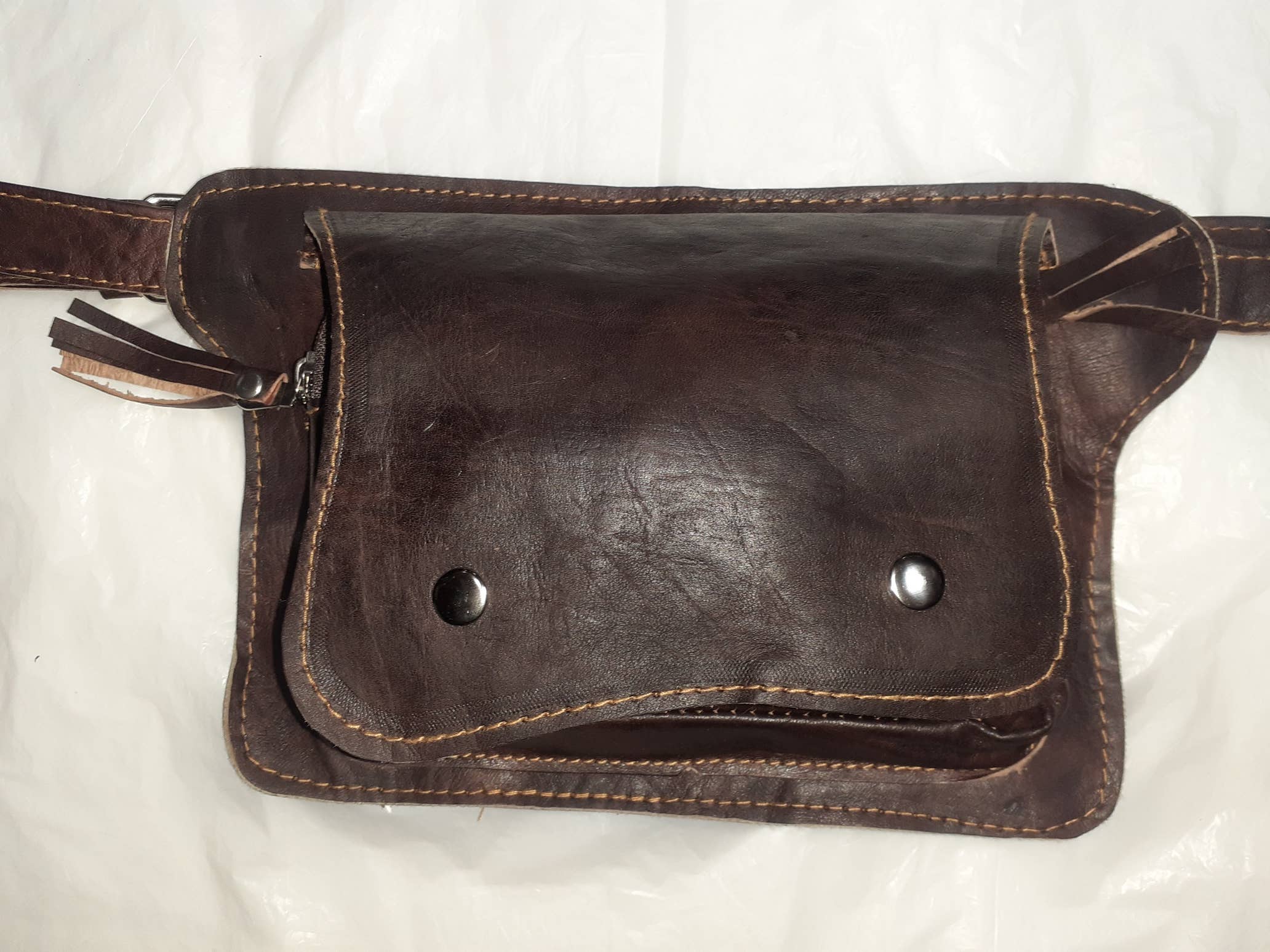 Riñonera rectangular 3 cremalleras L