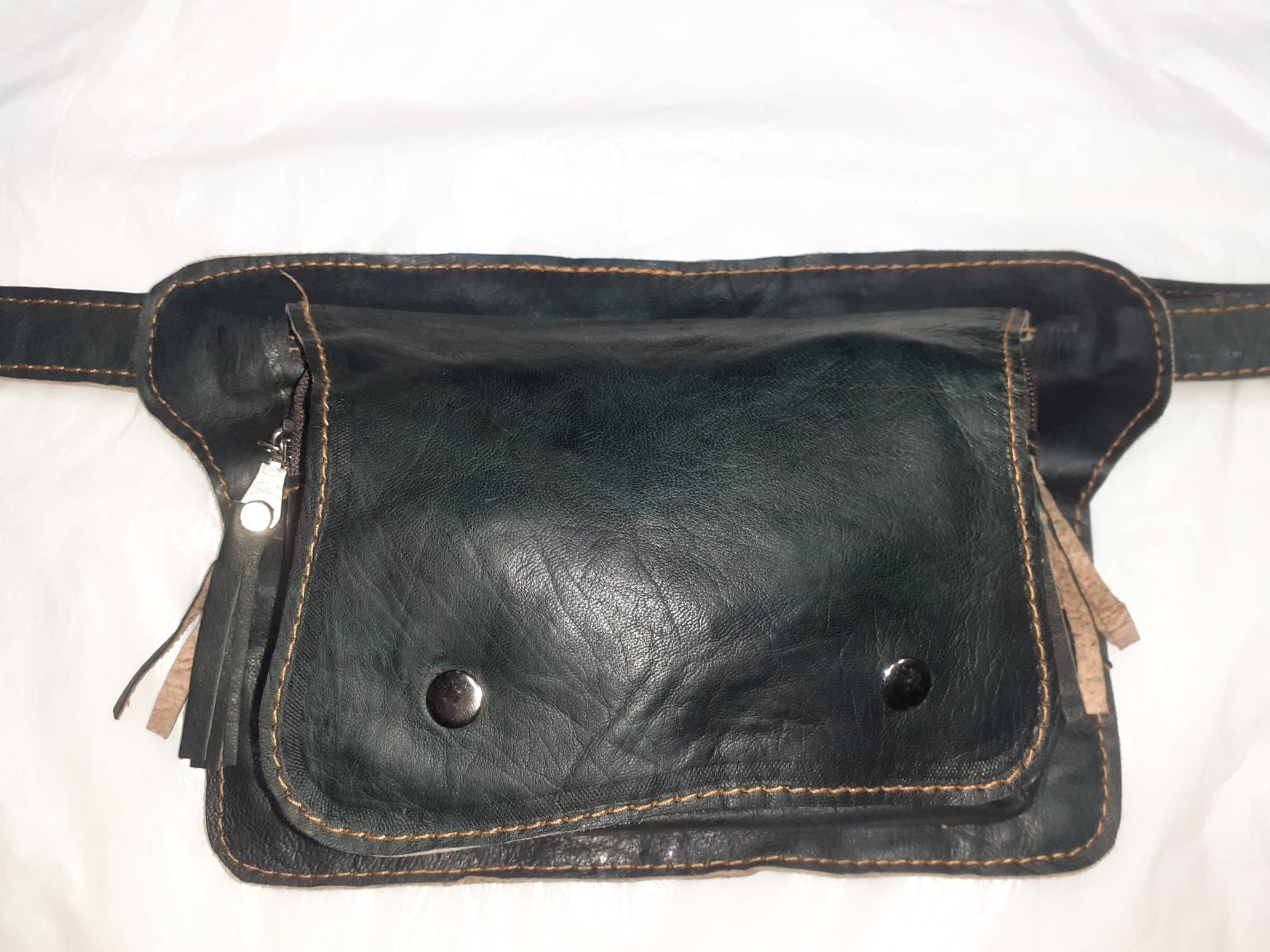 Riñonera rectangular 3 cremalleras L