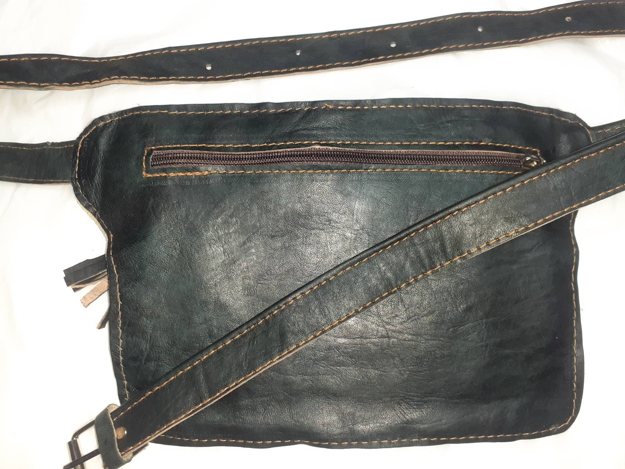 Riñonera rectangular 3 cremalleras L
